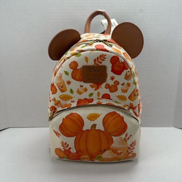 Loungefly Disney Mickey Mouse Pumpkin Fall Treats
Scented Mini Backpack main image 4